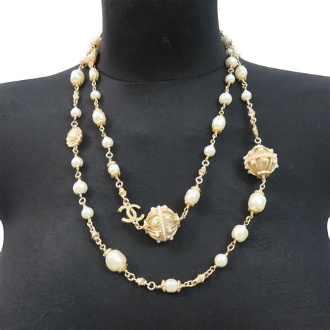 second hand chanel necklace singapore|pre owned Chanel jewelry.